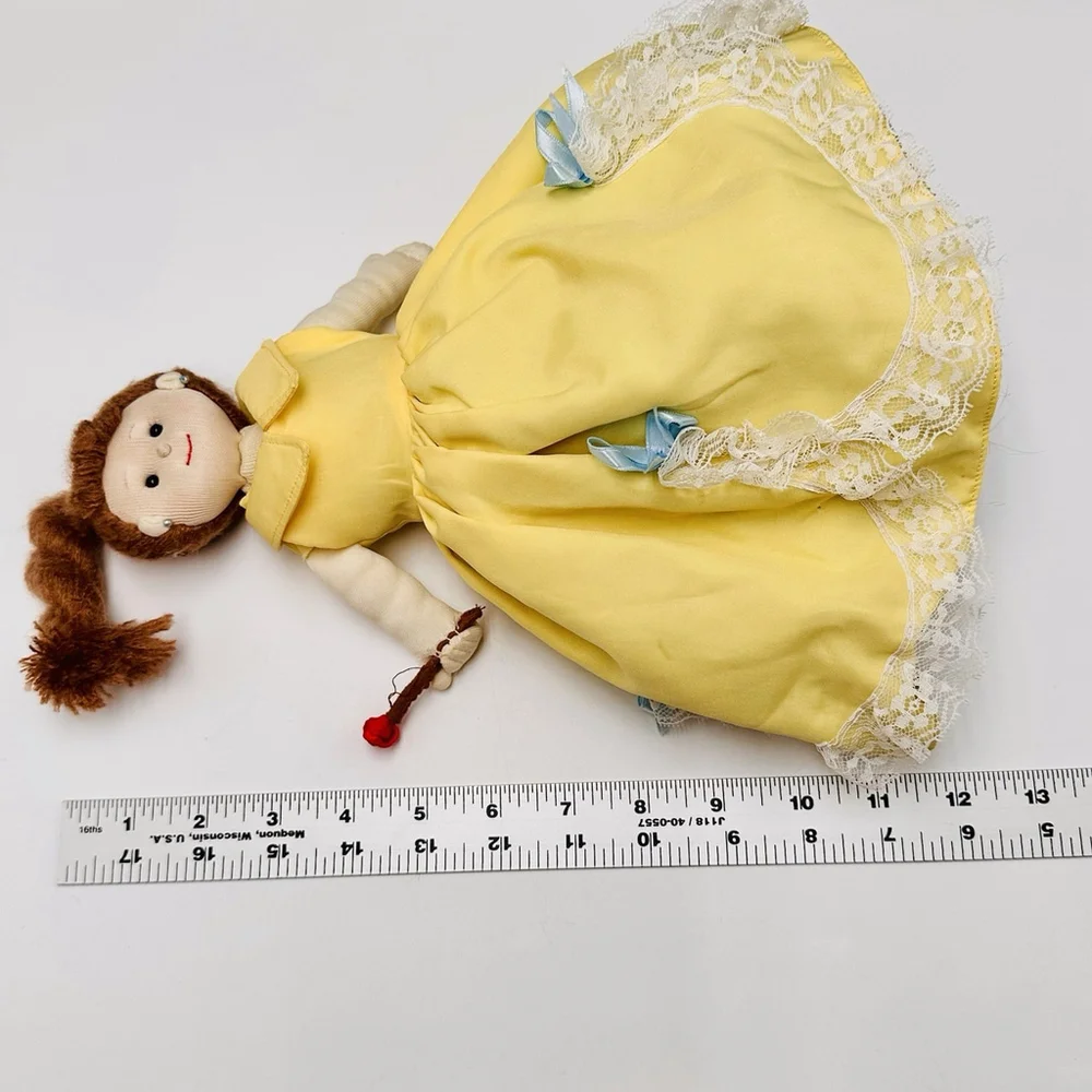 1980s Beauty & the Beast Storytelling Flip Reversible Hand Puppet Alma’s Designs